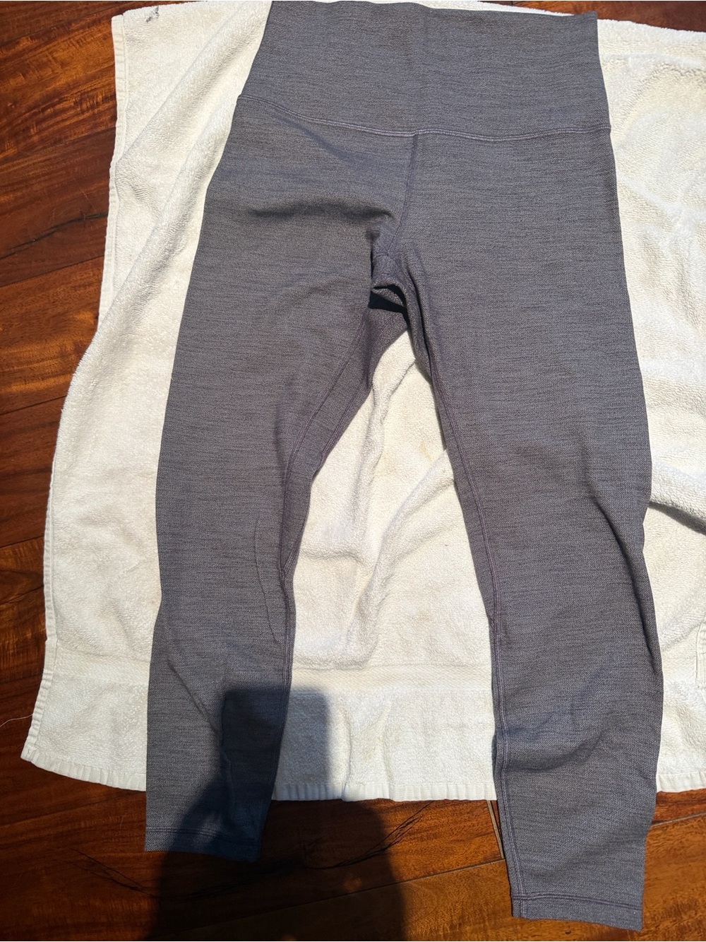 Ivivva Heather Gray High-Waist Leggings